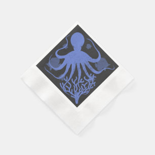 Serviette En Papier Octopus