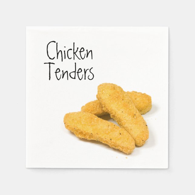 Serviette En Papier Offres de poulet (Devant)