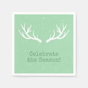 Serviette En Papier Oh Deer Holiday Napkins
