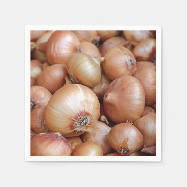 Serviette En Papier Oignon (Devant)