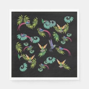 Serviette En Papier Oiseaux Ciel