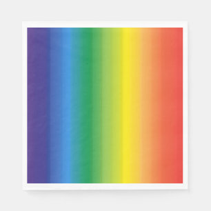 Serviette En Papier Ombre Rainbow Pride Chocolat couvert Oreo