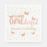 ONE derful First Birthday Faux Parties scintillant