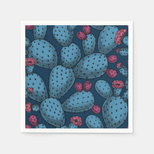 Serviette En Papier Opuntie de floraison