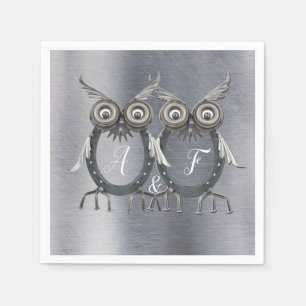 Serviette En Papier Or, argent - laiton moderne