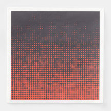 Orange, moderne, point mi-teint urbain design moti