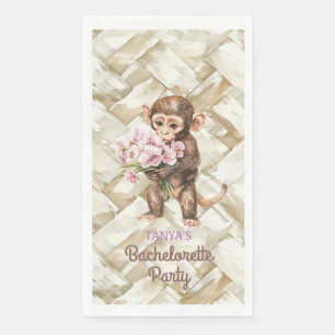 Serviette En Papier Orchid Spa Resort Singe