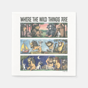 Serviette En Papier Où sont les scènes de Wild Things