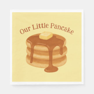 Serviette En Papier Our Little Pancake Breakfast Brunch Theme