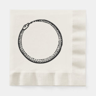 Serviette En Papier Ouroboros