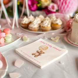 Serviette En Papier Ours en peluche mignon avec serviette en baby show