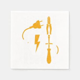 Serviette En Papier Outils électriques Lineman USA Electriciens améric