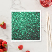 Pailletés de faux strass vert émeraude