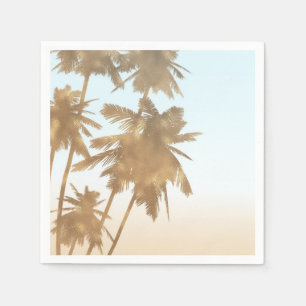 Serviette En Papier Palms Palms ombre Palm Trees