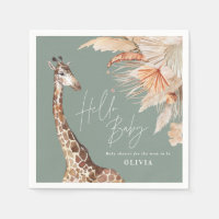 Pampas botanique herbe girafe safari sauge vert