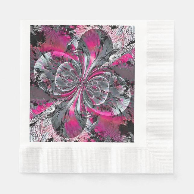 Serviette En Papier Pancartes mixtes (Devant)