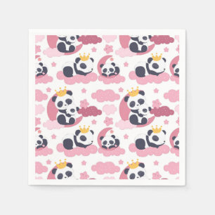 Serviette En Papier Panda Lover Je Suis Surnommé Panda