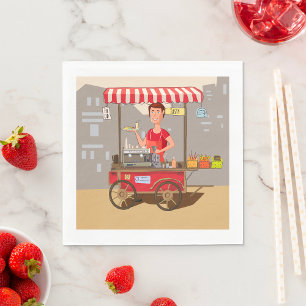Serviette En Papier Panier alimentaire