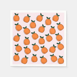 Serviette En Papier Paniers en papier d'orange cuite