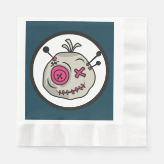 Serviette En Papier Paniers-repas en papier à jetons Voodoo