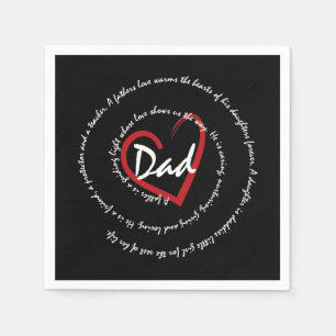Serviette En Papier Papa et Pères