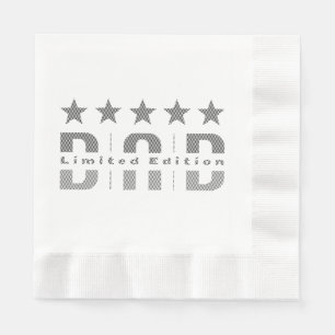 Serviette En Papier Papa Limited Edition