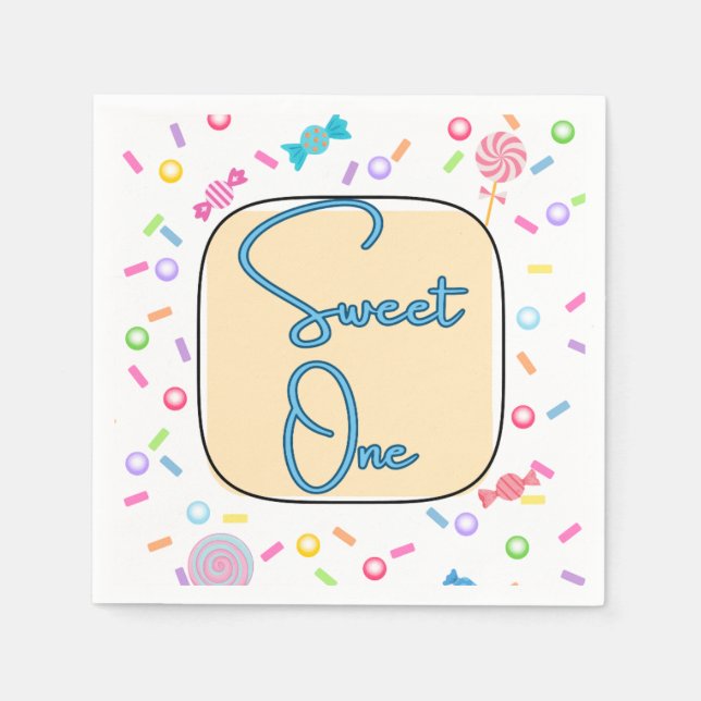 Serviette En Papier Paper Napkin (Devant)