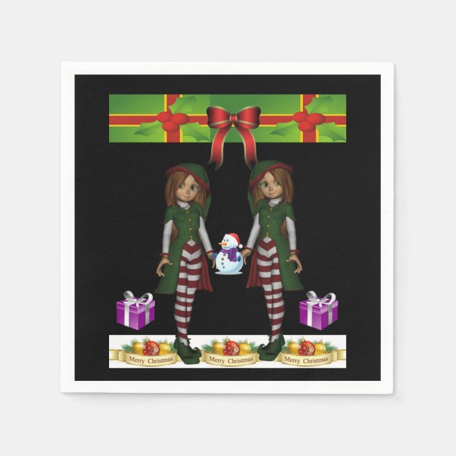 Serviette En Papier Papier (Devant)