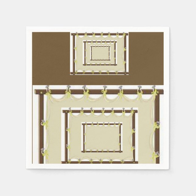 Serviette En Papier Papier (Devant)