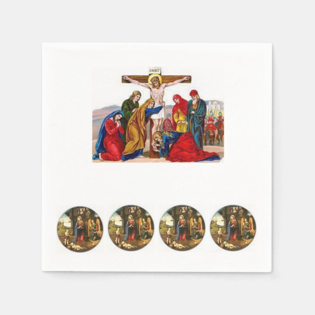 Serviette En Papier Papier (Devant)