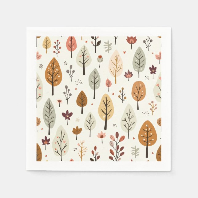 Serviette En Papier Papier (Devant)