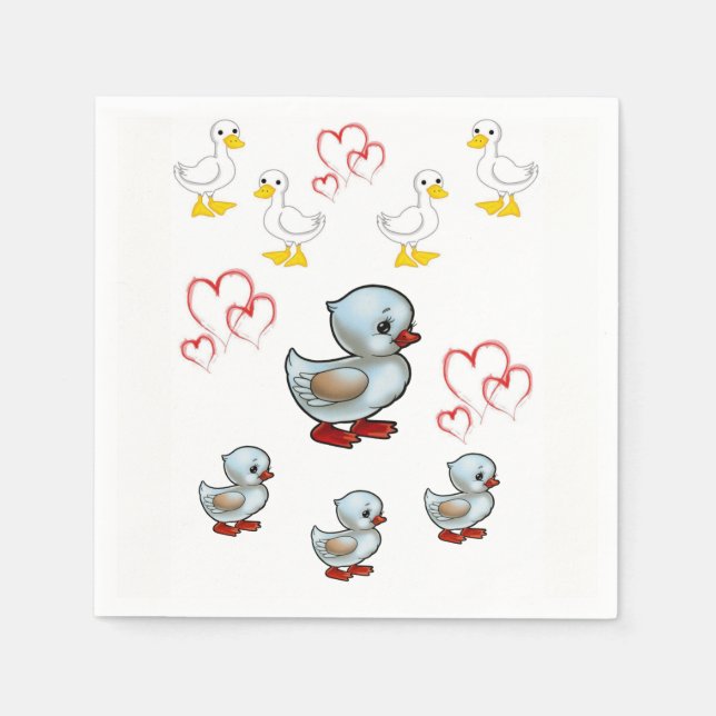 Serviette En Papier Papier (Devant)