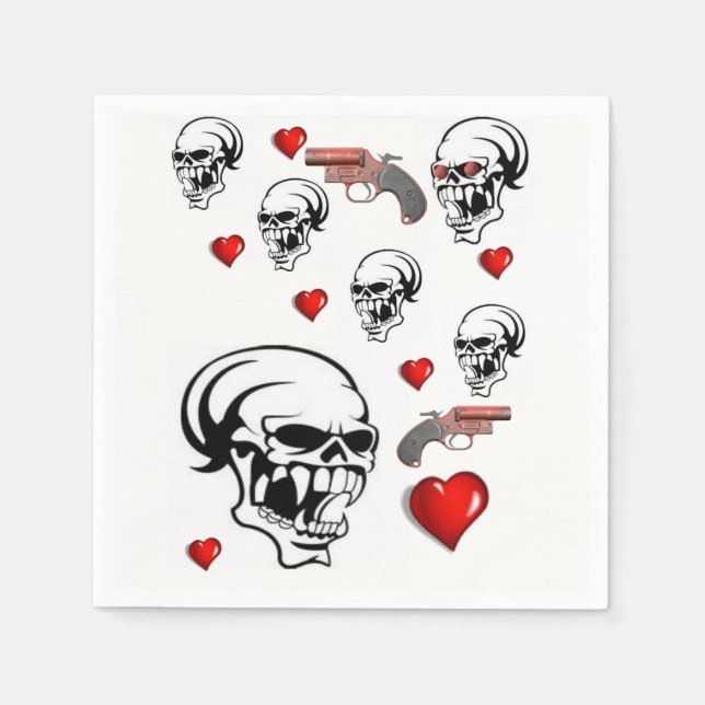 Serviette En Papier Papier (Devant)