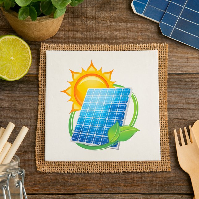 Serviette En Papier Papier à alimentation solaire (Créateur téléchargé)