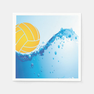 Serviette En Papier Papier à bulles Water Polo