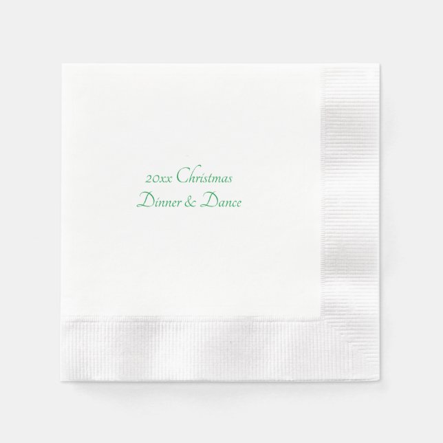Serviette En Papier Papier à cocktail moulé Napkin (Devant)