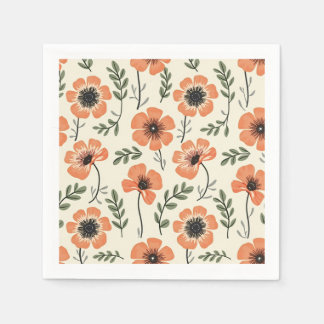 Serviette En Papier Papier à fleurs et serviettes de table
