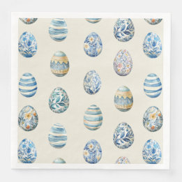 Serviette En Papier Papier à oeufs de Pâques Napkin
