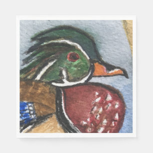 Serviette En Papier Papier à pâte de canard à bois, serviettes Russ