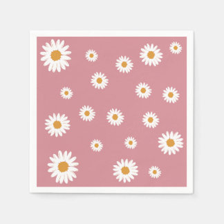 Serviette En Papier Papier à thème Dusty rose pâtisserie