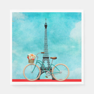 Serviette En Papier Papier à vélo Napkin