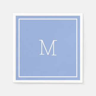 Serviette En Papier Papier bleu Dusty Napkin