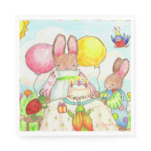 Papier Bunny Anniversaire