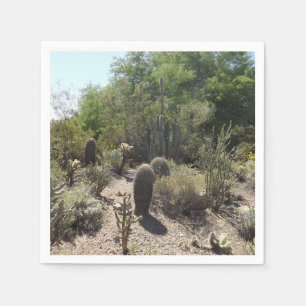 Serviette En Papier Papier Cactus Napkin