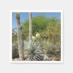 Serviette En Papier Papier Cactus Napkin