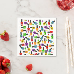 Serviette En Papier Papier, Clou Coloré Polonais