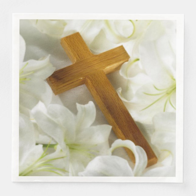 Serviette En Papier Papier croisé (Devant)