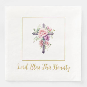 Serviette En Papier Papier croisé Lord Bless