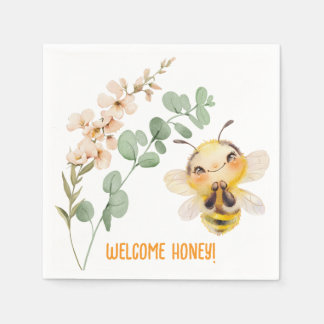 Serviette En Papier Papier d'abeille au miel Napkin