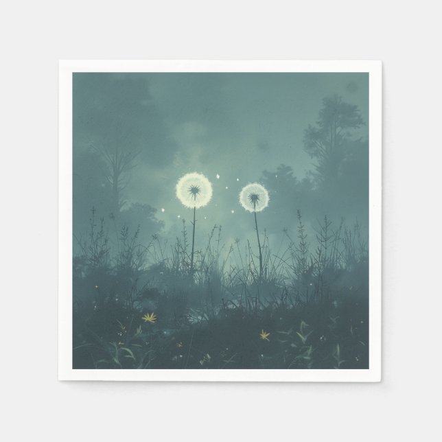 Serviette En Papier Papier Dandelion Napkin (Devant)